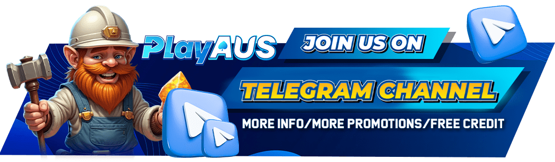 PlayAus Telegram channel banner