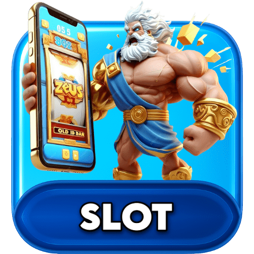Zeus-themed slot game artwork